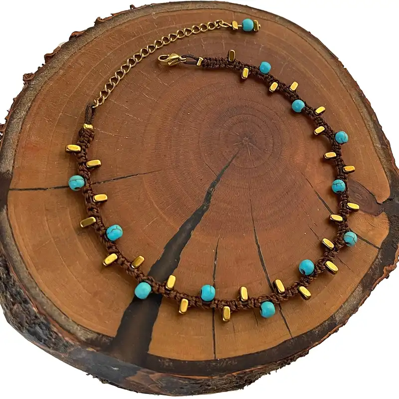 پابند زنانه دل تافته مدل فیروزه و حدید کد A32