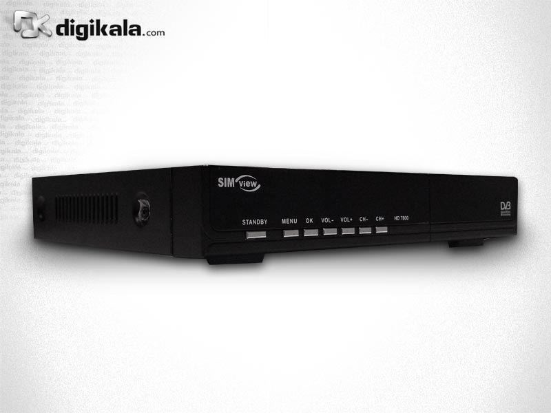 گیرنده تلویزیون دیجیتال سیم ویو مدل HD 7800