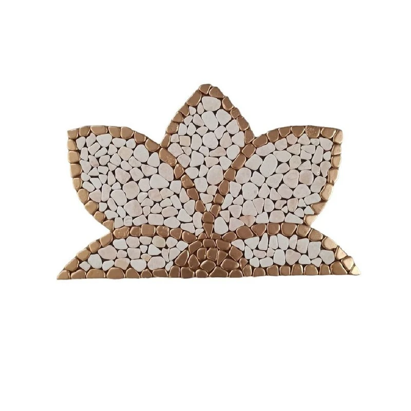 پادری طرح سنگی مدل نیم گل سایز 80x40 سانتیمتر