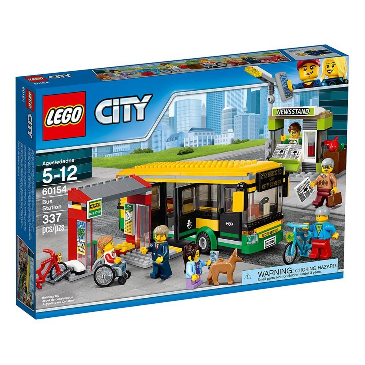 لگو مدل Bus Station 60154