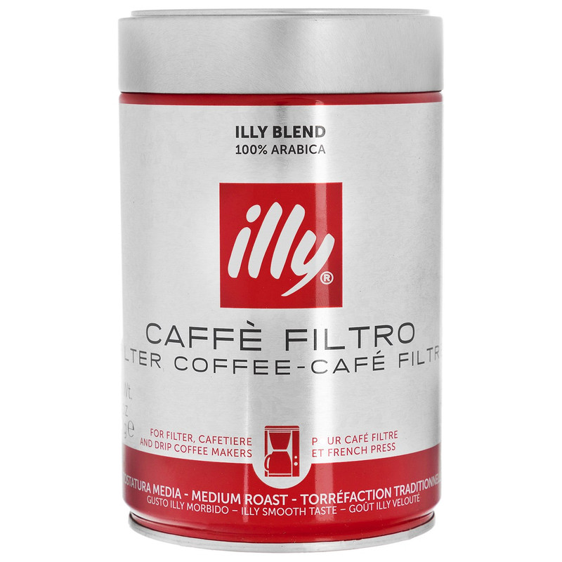 قوطی پودر قهوه‌ ایلی مدل Filter Medium Roast مقدار 250 گرم