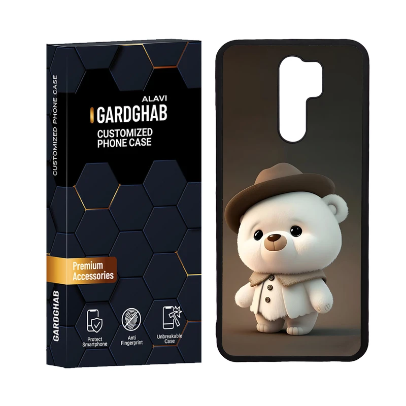 کاور گارد قاب علوی مدل دورژله ای کارتنی و انیمه مناسب برای گوشی موبایل شیائومی Redmi 9 / Redmi 9 Prime