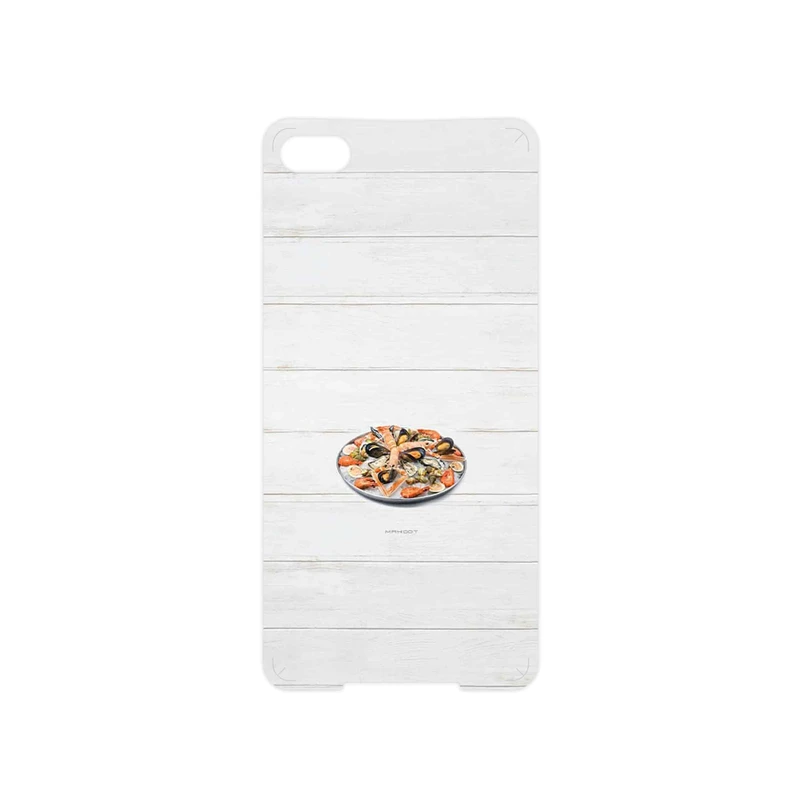 برچسب پوششی ماهوت مدل Seafood مناسب برای گوشی موبایل بلک بری Z30