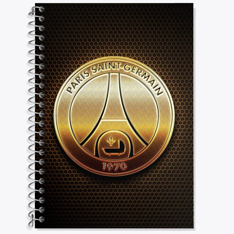 دفتر زبان 50 برگ خندالو مدل سه خط طرح باشگاه پاری سن ژرمن کد 26901