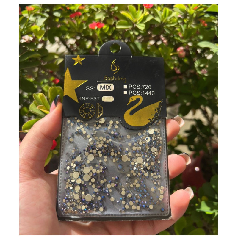 نگین ناخن بوشلینگ مدل MIX-V