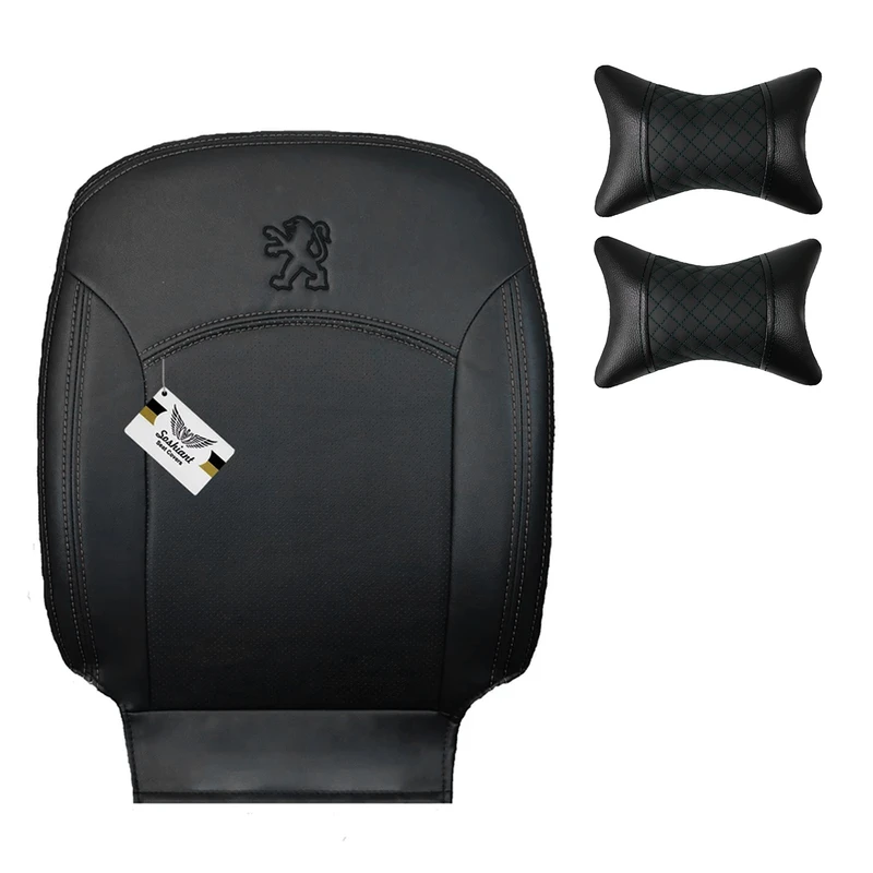 روکش صندلی خودرو سوشیانت مدل دوماکو مناسب برای پژو 206 و 207  به همراه پشت گردنی