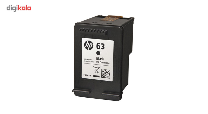 کارتریج پرینتر مشکی اچ پی مدل 63