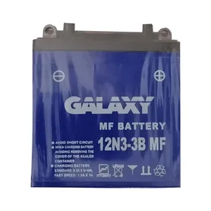 باتری موتور سیکلت گلکسی مدل 12N3-3B MF