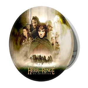 آینه جیبی خندالو طرح ارباب حلقه ها Lord of the Rings مدل تاشو کد 4553 