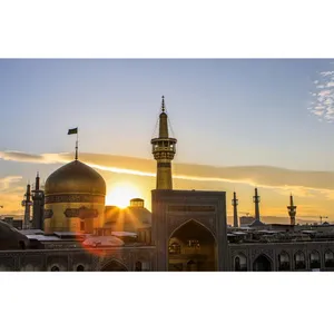 تابلو شاسی آکو طرح حرم امام رضا 4 سایز 20x28 سانتی متر
