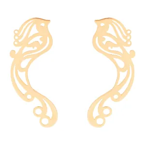 گوشواره طلای 18 عیار زرمان مدل ME0743