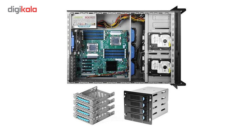 کیس کامپیوتر رکمونت گرین مدل SR11269