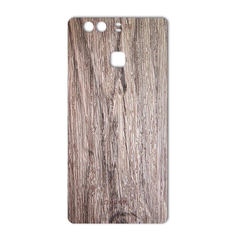 برچسب تزئینی ماهوت مدل Walnut Texture مناسب برای گوشی Huawei P9