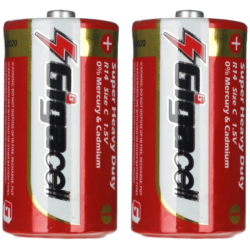 باتری C گیگاسل مدل Ultra Heavy Duty بسته 2 عددی