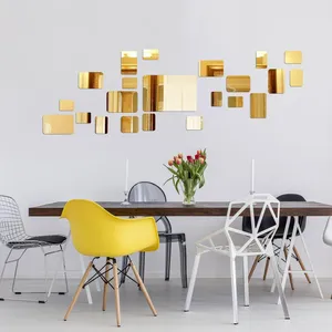 Decowall A9 Plexiglass Mirror 22 Pieces