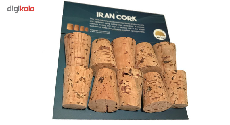 درب بطری چوب پنبه مدل 15-20 - بسته 10 عددی