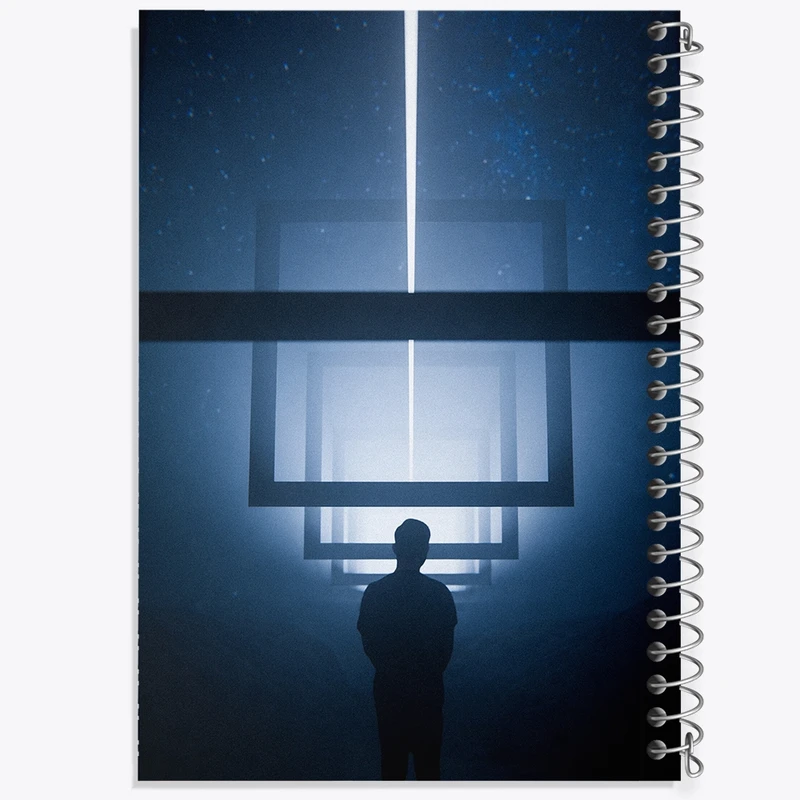 دفتر ژورنال نویسی 50 برگ خندالو مدل نقطه ای طرح مفهومی کد F1796