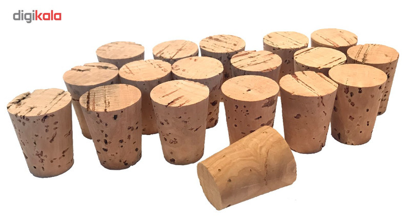 درب بطری چوب پنبه مدل 15-20 - بسته 10 عددی