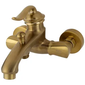 Kasra mat gold danoub bath mixer