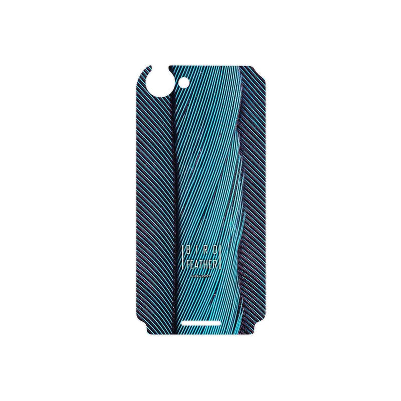 برچسب پوششی ماهوت مدل Turquoise feathers مناسب برای گوشی موبایل سونی Xperia L
