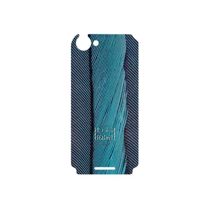 MAHOOT Turquoise feathers Cover Sticker for Sony Xperia L
