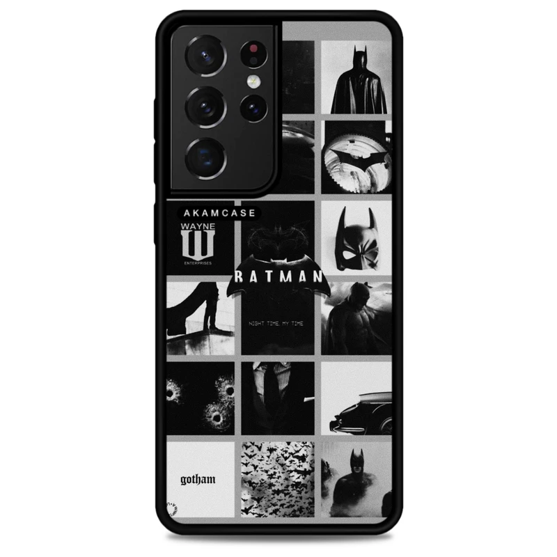 کاور آکام مدل AMCWSGS21U-BATMAN10 مناسب برای گوشی موبایل سامسونگ Galaxy S21 Ultra