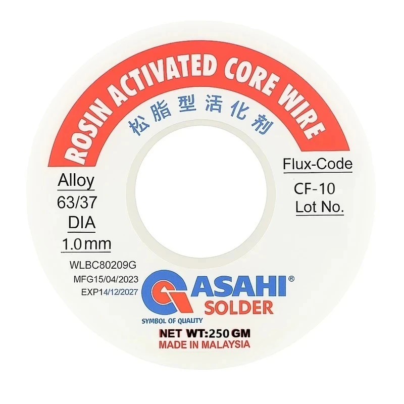  سیم لحیم آساهی مدل CF-10 کد 1.0 وزن 250 گرم