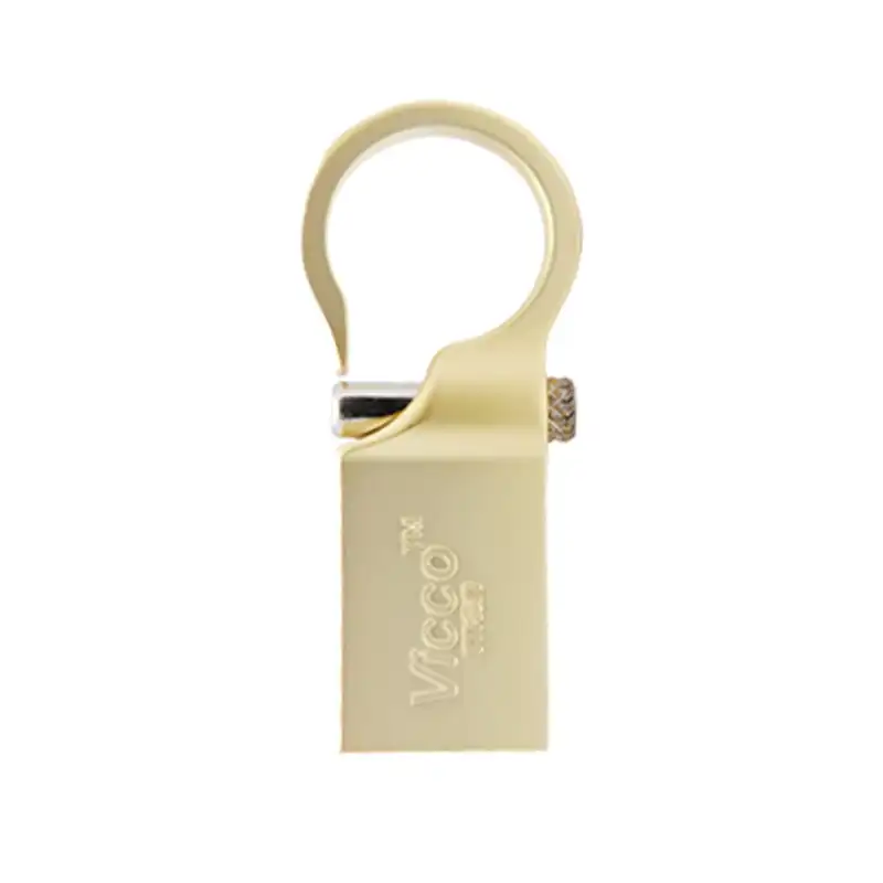 فلش مموری ویکو من مدل VC266 Gold با ظرفیت 16 گیگابایت