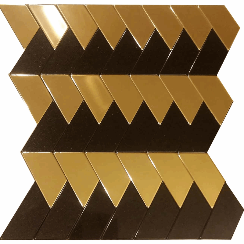 کاشی آلومینیومی ماریکو مدل Trapezoid-GB نمونه تک عددی کاشی آلومینیومی ماریکو مدل Trapezoid-GB نمونه تک عددی