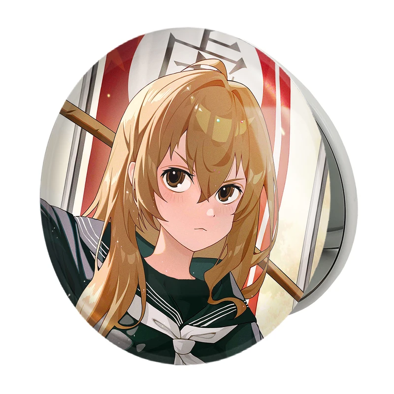 آینه جیبی خندالو طرح تایگا انیمه تورادور مدل تاشو کد 32507