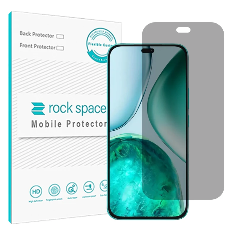 محافظ صفحه نمایش حریم شخصی راک اسپیس مدل Resistant مناسب برای گوشی موبایل آنر X8c  