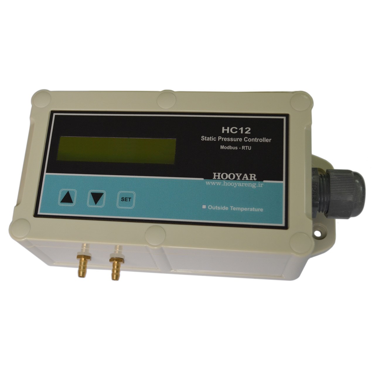 ترانسمیتر و نمایشگر اختلاف فشار هوا مدل HC12