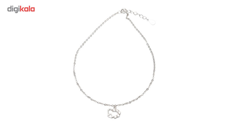 پابند نقره شهر جواهر مدل SJS-AN003