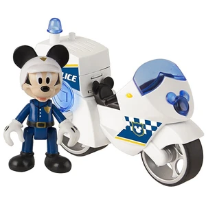 موتور بازی آی ام سی تویز مدل Mickey Mouse Police Motorcycle