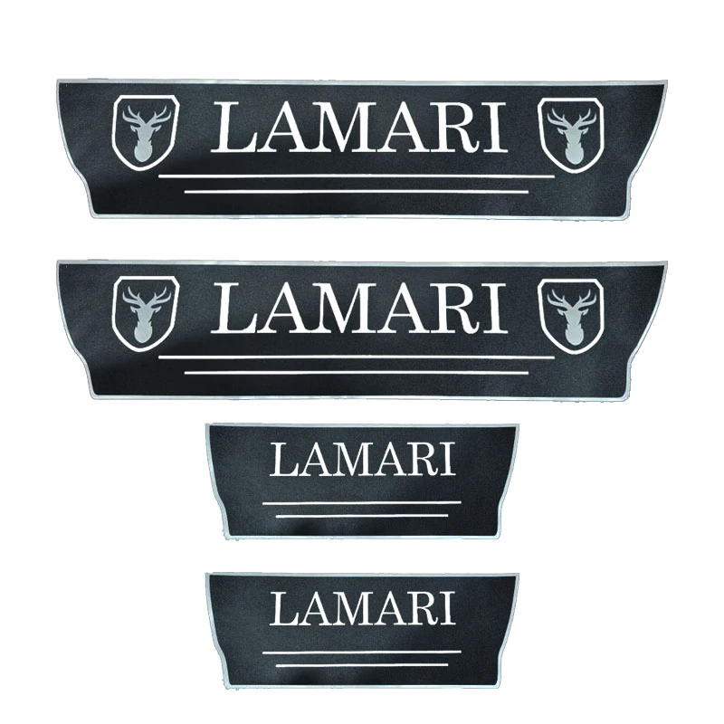 پارکابی خودرو مدل طرح چرم مناسب برای لاماری مجموعه 4 عددی