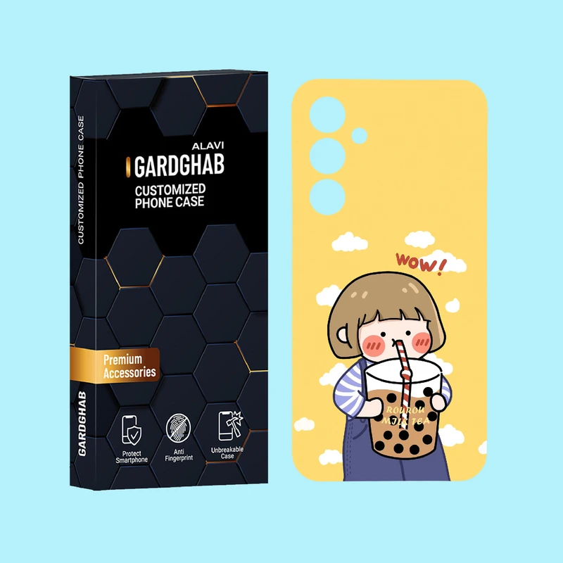 کاور گارد قاب علوی مدل دخترانه مناسب برای گوشی موبایل سامسونگ Galaxy A55