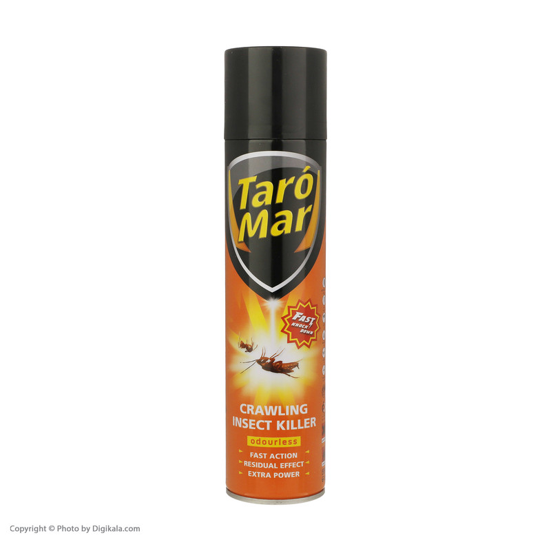 اسپری سوسک کش تارومار مدل insect killer حجم 400 میلی لیتر