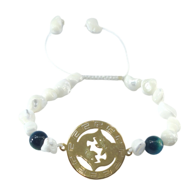 دستبند زنانه مدل ماه تولد اسفند و سنگ چشم ببر دستبند زنانه مدل ماه تولد اسفند و سنگ چشم ببر