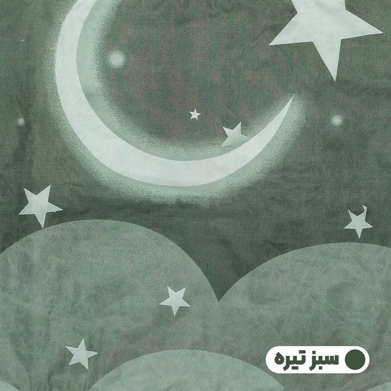 ملحفه کودک آدنو مدل Crescent کد CH22 سایز 80x180 سانتیمتر