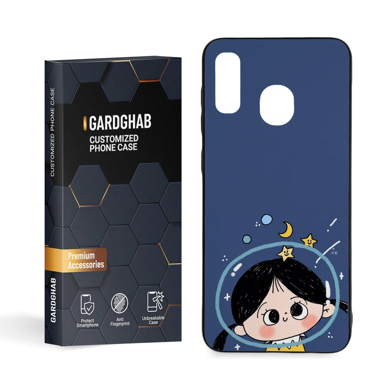  کاور گارد قاب مدل دخترانه مناسب برای گوشی موبایل سامسونگ galaxy a30 / a20