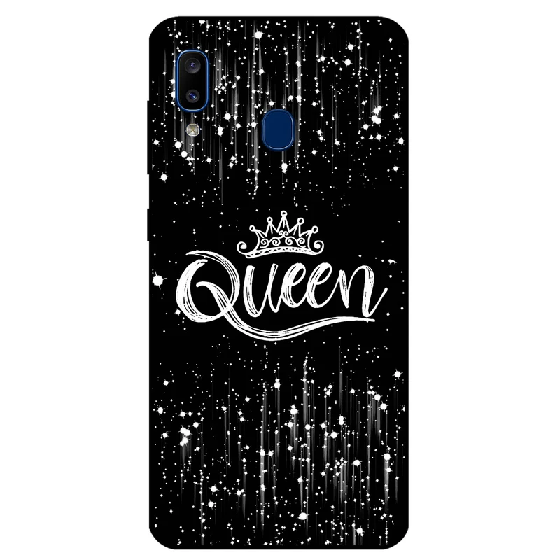 کاور مگافون طرح ملکه مدل 1893 مناسب برای گوشی موبایل سامسونگ Galaxy A20 E         