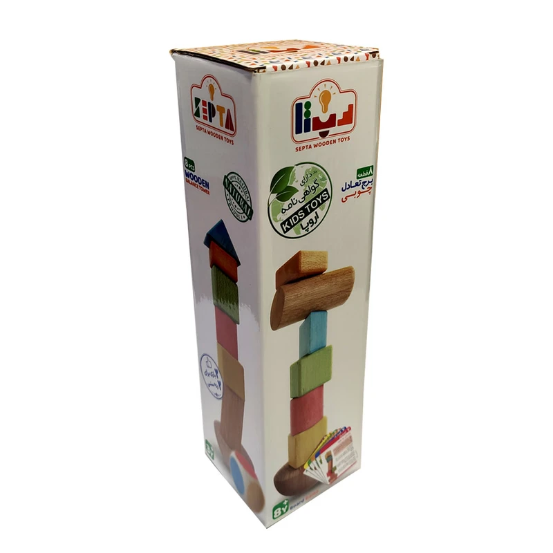 بازی فکری مدل برج تعادل کد 10