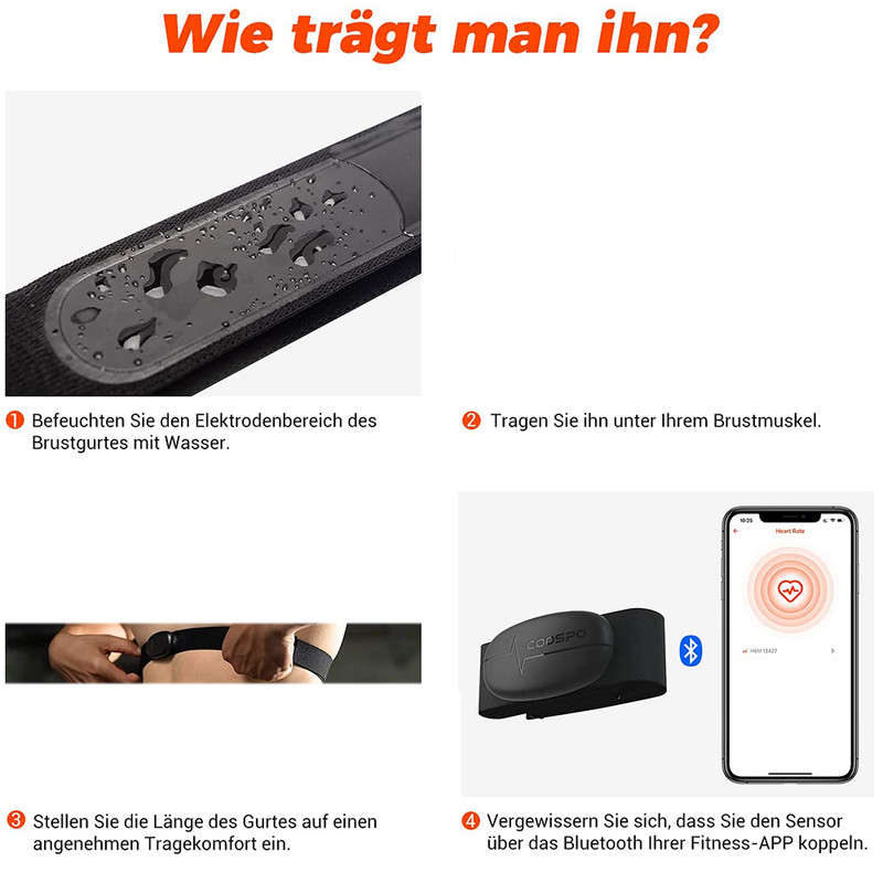 حسگر ضربان قلب سوسپو مدل HRMH6M کد 6947