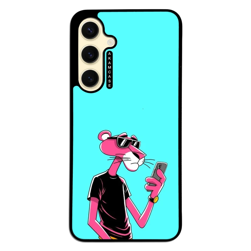 کاور آکام مدل AMC-WSGS24FE-PINK PANTHER1 مناسب برای گوشی موبایل سامسونگ Galaxy S24 FE