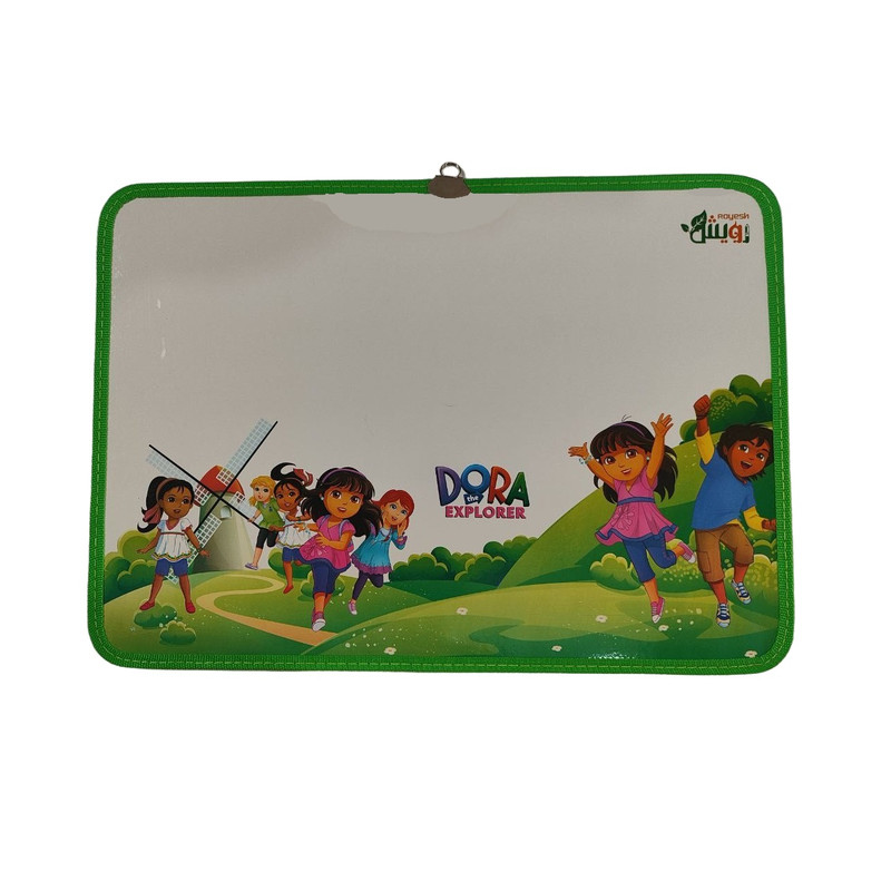 تخته وایت برد رویش مدل دختر 3 کد 007 سایز 47x33 سانتی متر