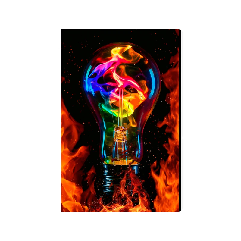 تابلو شاسی عرش مدل فانتزی طرح هنری کد As4451