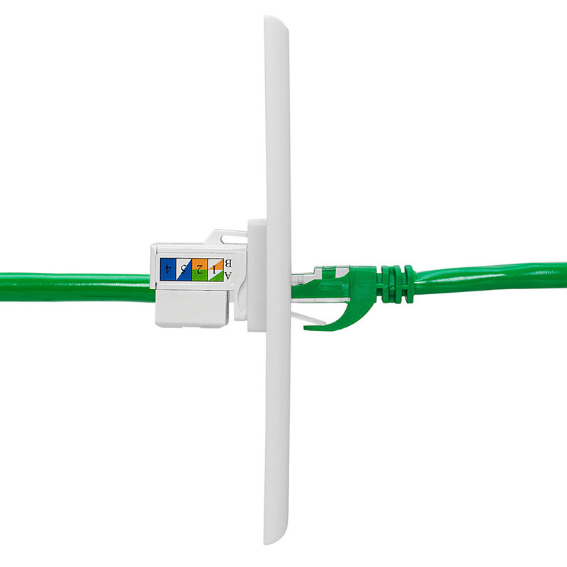 کیستون Cat6 مدل MT-2017 بسته 10 عددی