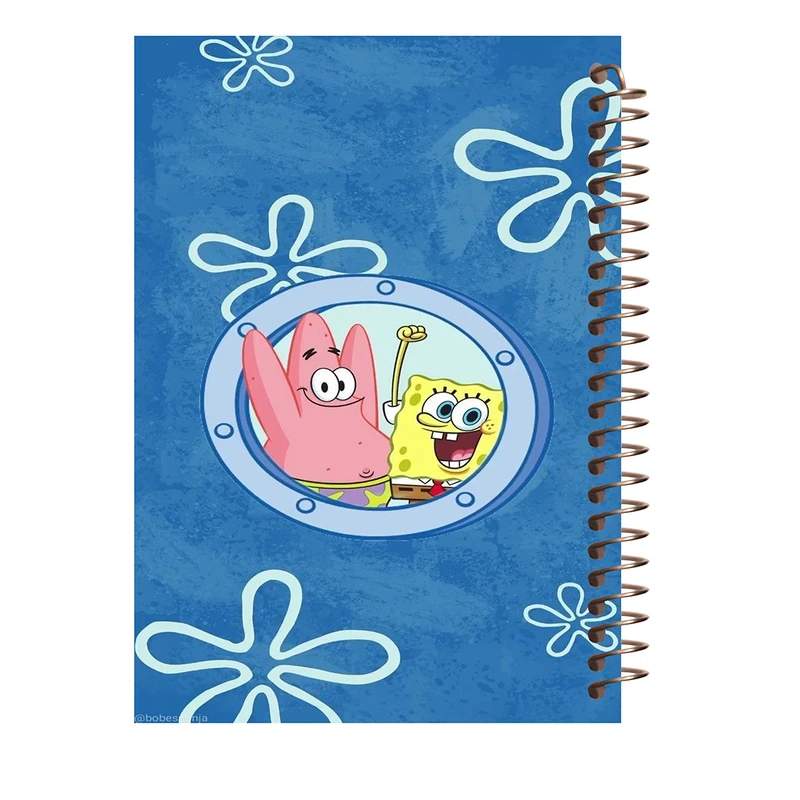 دفتر مشق 60 برگ طرح باب اسفنجی کد M357