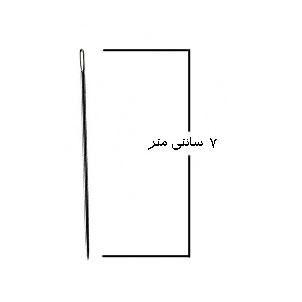 مجموعه سه عددی سوزن چرم دوزی مدل 7 سانتی