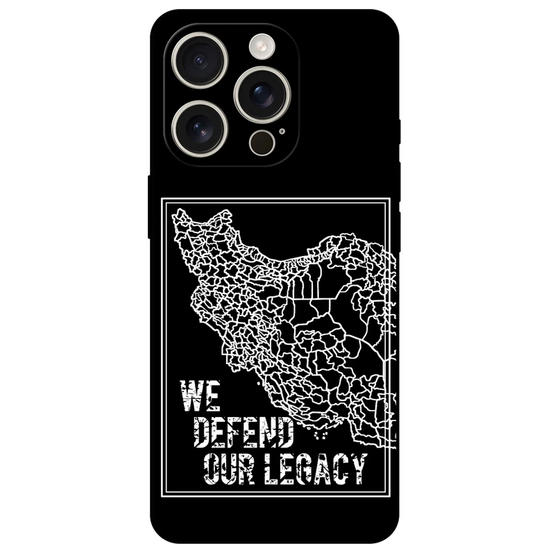 کاور مگافون طرح ایران مدل 1886 مناسب برای گوشی موبایل اپل iPhone 16 Pro Max